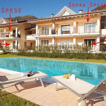 4 Village Centre Homes With Pool-by Italian Terraze, Spese, Sopra Spese, Spese Ii Daire Lenno